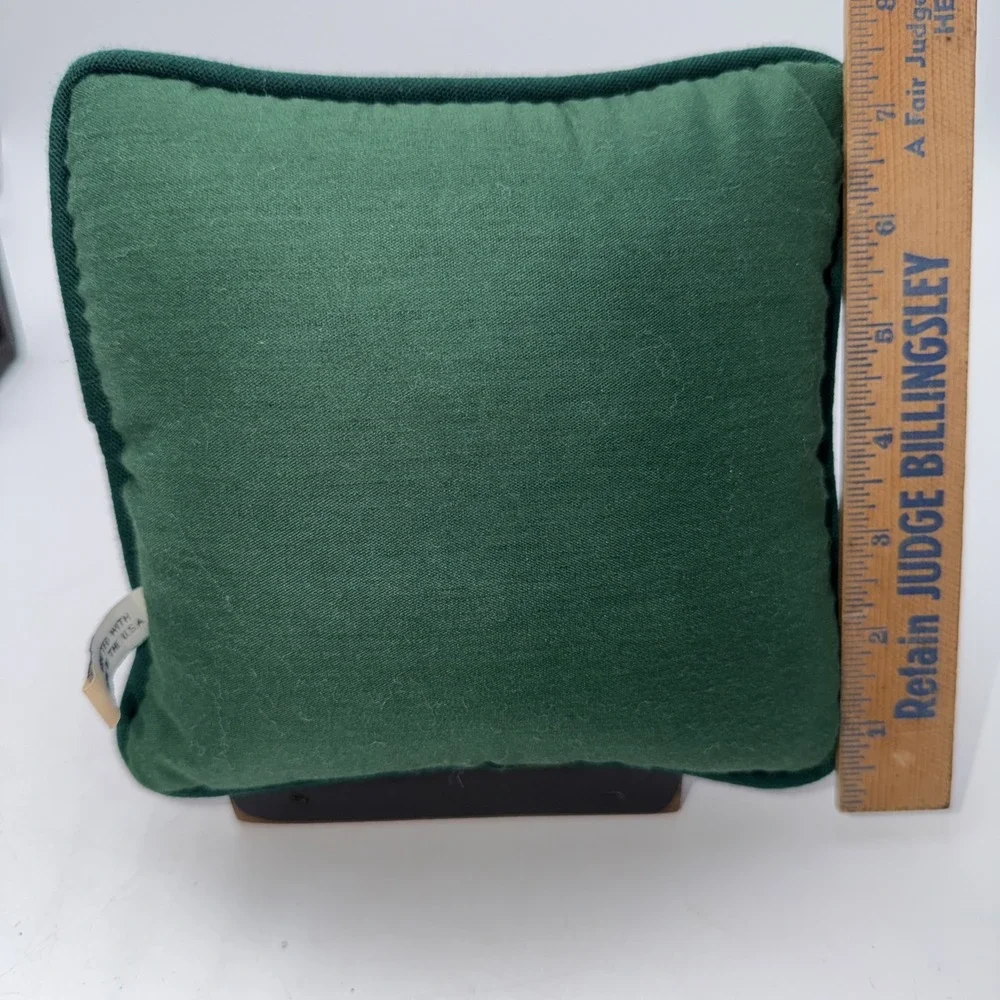 Vintage Christmas Pillow Colorful Old Fashioned Bows/Ribbons 8